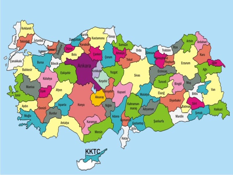 Türkiye Haritası Puzzle puzzle